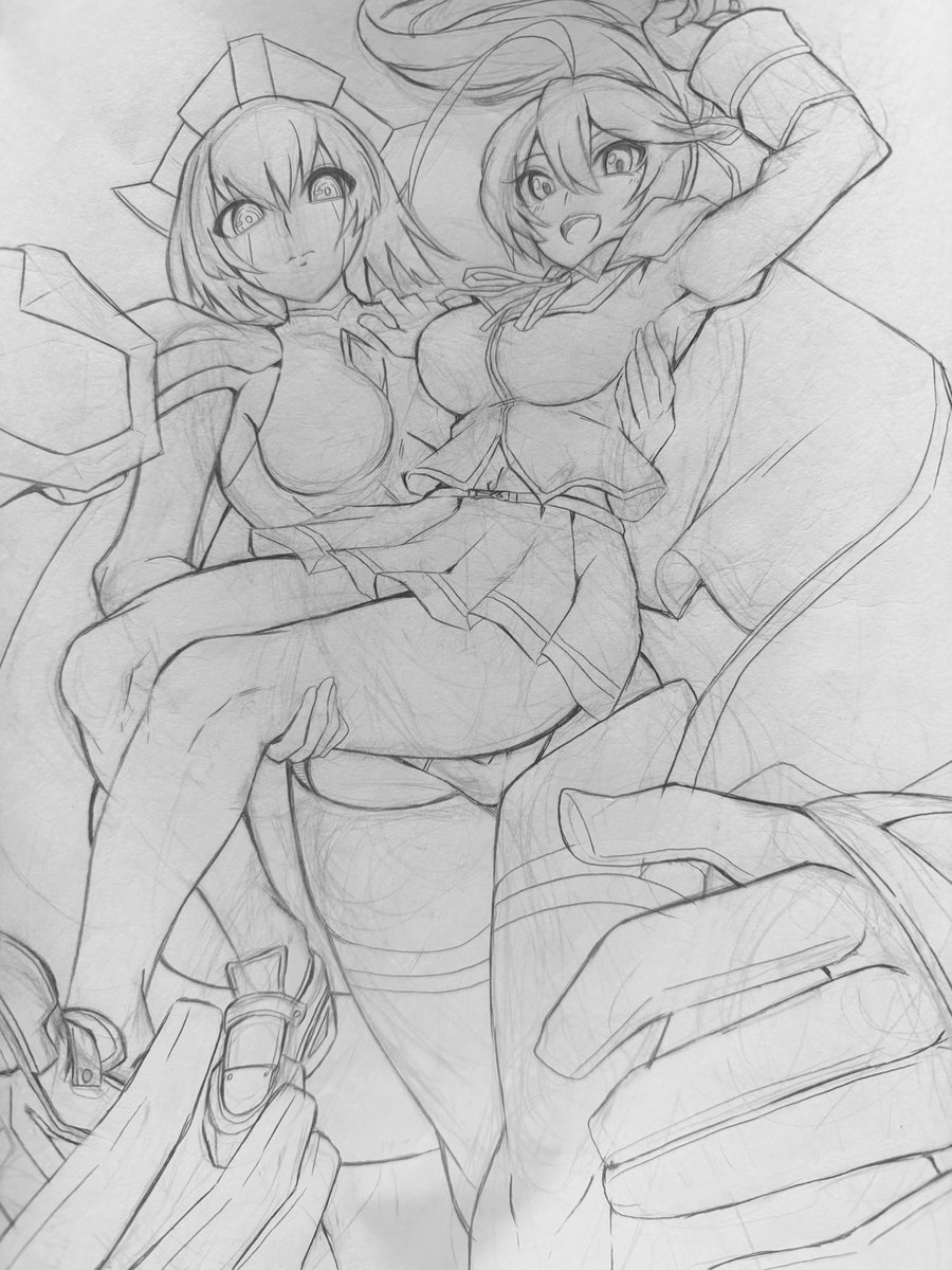 natadekoko_zr's tweet photo. 下描きセリカ https://t.co/Hs1xZrrjuu