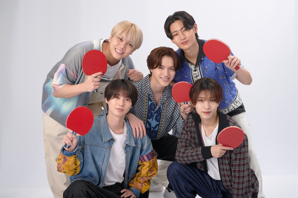 oricon's tweet photo. KEY TO LIT、グループ初タイアップ✨
テレ東系卓球テーマソングに「KEY 2 LIGHT」起用🏓
https://t.co/of14eHiACe https://t.co/E6UfilMSah