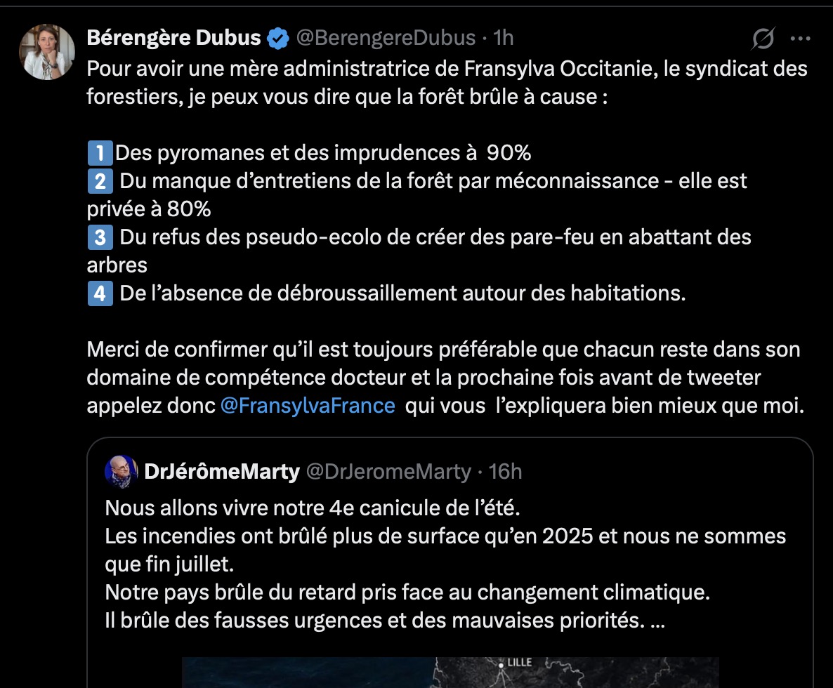 HommesInfluence's tweet photo. Pourquoi échappe t-il à 95% des gens - même les QI à 3 chiffres, une fois n'est pas coutume - qu'un incendie, à l'instar d'autres incidents, c'est un terrain favorable PLUS un catalyseur, et non l'un OU l'autre ? Ça me fume. (1/2) https://t.co/3JfI2ed5wP