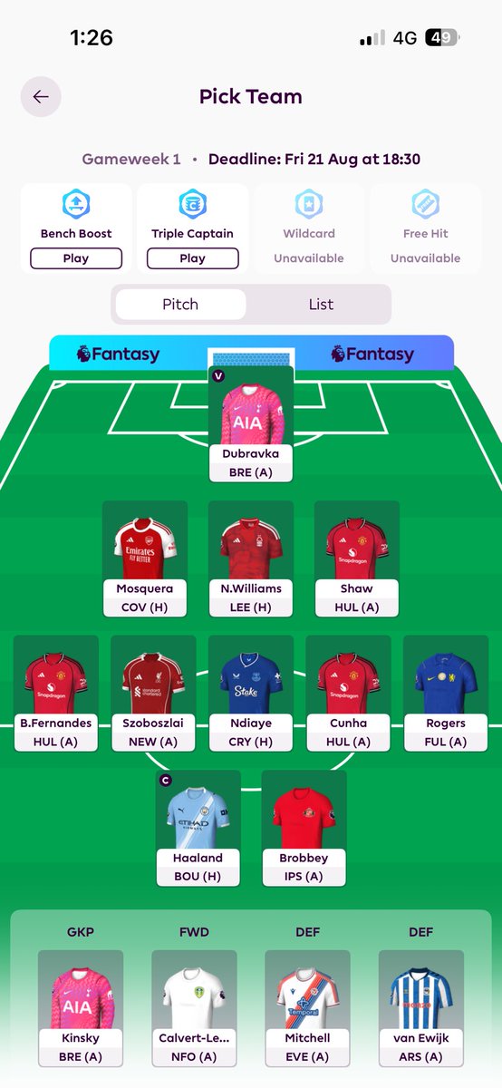 NegroniClassico's tweet photo. @FPLMattW Yep. Both and shaw! https://t.co/g6bfByi5Cu