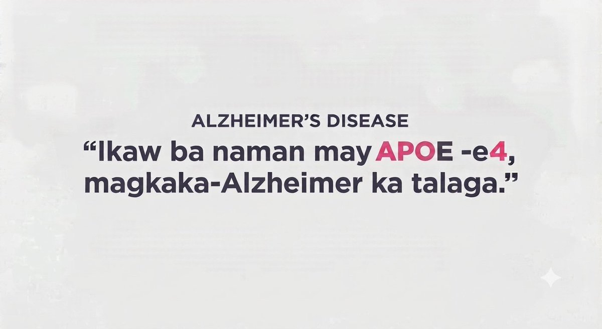 m_ikka26's tweet photo. Why just memorize when you can use mnemonics? #RPmtwt 

Q: Which APOE allele is the strongest genetic risk factor for late-onset Alzheimer's Disease?  

Answer: APOE-e4 ( 4 ba naman APOe ) 🤦🏽‍♀️ https://t.co/gGNtemXiQe