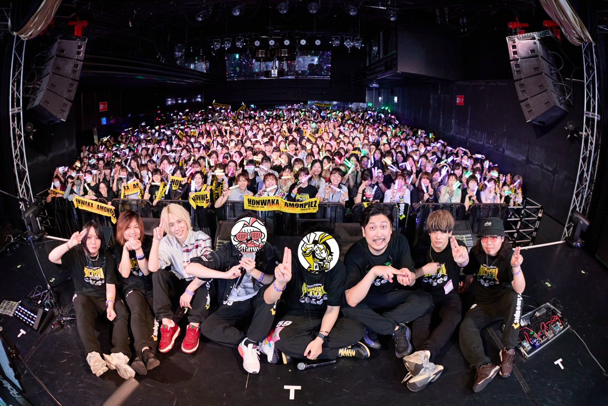 honwaka_info's tweet photo. 【🌌❤️‍🔥】

『ほんわかあもんぴーず ONE-MAN LIVE TOUR 2026』

ハラキリLIVE 愛知公演
📍NAGOYA ReNY limited
無事終了いたしました🍤❗️

明日は追撃ライブ愛知公演で✌️⚡️

#あもんぴーず https://t.co/628Or6L6VS