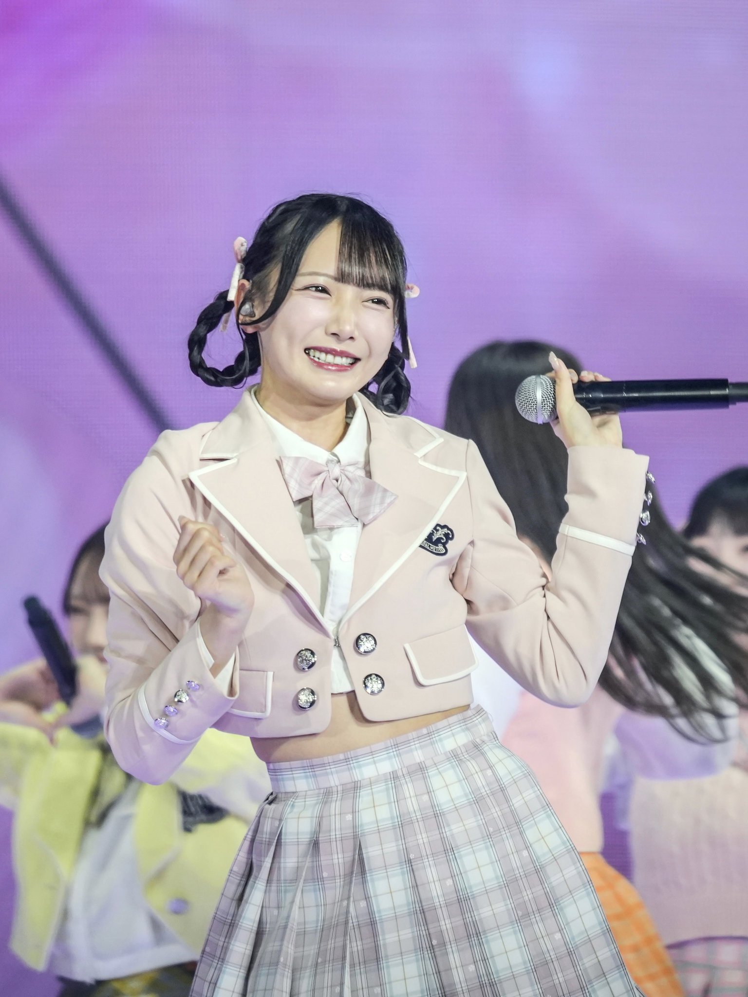 の*あ様 ≠ME ノイミー FC限定 個別スクエアトートバッグ 鈴木瞳美 の