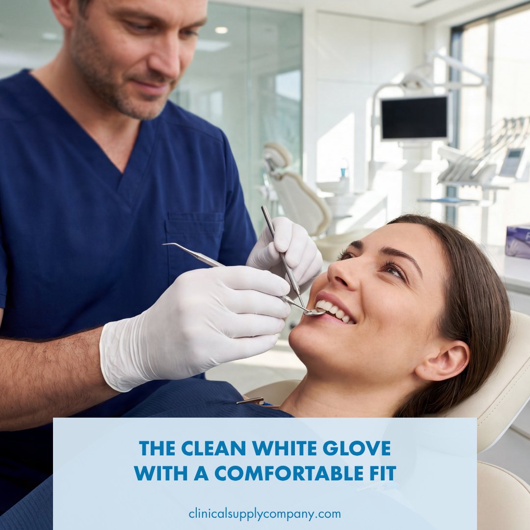 clinical_supply's tweet photo. In search of a glove that feels smooth, secure, and easy to wear?

👉 Order Posi-Prene® White Wonder: Powder/Latex-Free Polychloroprene Comfort Exam Gloves here:
https://t.co/2qTRZKHP1m

#ClinicalSupply #ProfessionalGrade #SafetyFirst https://t.co/3hCsr33c8T