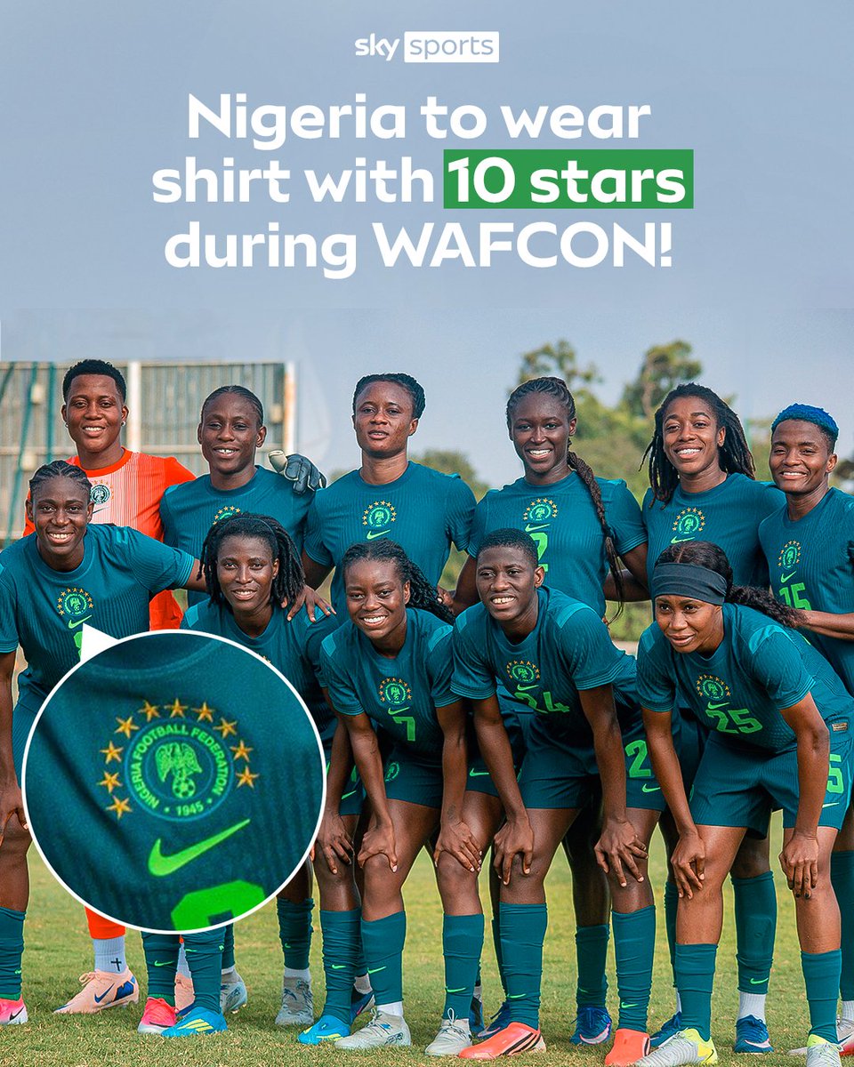 SkyFootball's tweet photo. A flex from the Super Falcons 🤩🇳🇬 https://t.co/iv1nd9N0CH