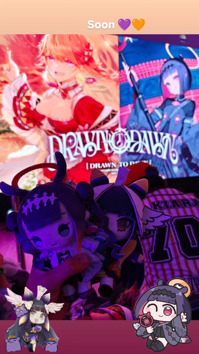 Kisama_inatasha's tweet photo. Not long now till #drawntodawn 😍
💜🧡💜🧡
@VirtualStagePro
#inART #いなート #TAKOTIME #itasha #hololive #hololiveEN #hololiveEnglish #痛車 https://t.co/2vBNkQ3tRx