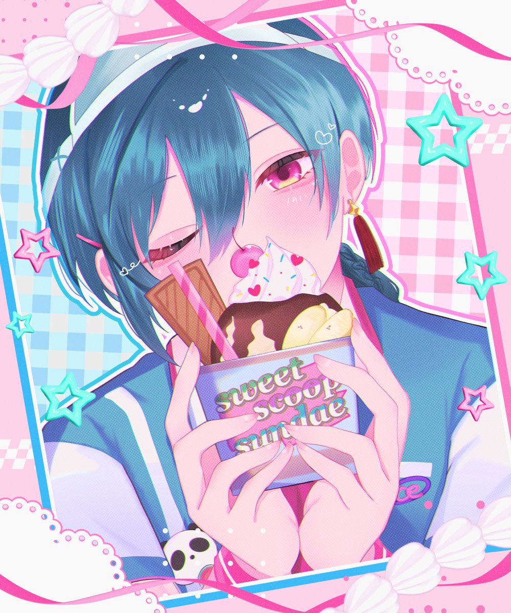 Yurl_68's tweet photo. ︎꒷꒦アイスる 甘苦いサンデꔛ🍨⊹ https://t.co/SNjFTKtBhJ