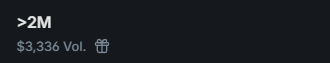 r1ng28's tweet photo. @TownSquarexyz @Polymarket lol, holy shitcoin 79% but volume $3k🤡🤡🤡 https://t.co/pRFMVwGomS