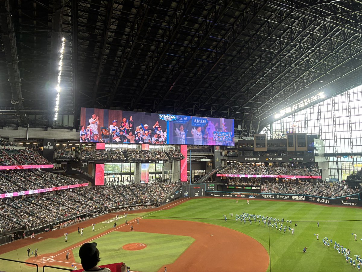 mimi_anime_'s tweet photo. 今日はファイターズxダイヤのAコラボに！⚾️
またコラボしてくれて嬉しかった☺️
試合もサヨナラ勝ち！信長くんがダイヤのAコラボの勝率9割と言っていて、無事勝利で最高！
トークショーもありがとうございました！

#lovefighters  #ダイヤのA https://t.co/udUGgLEpce