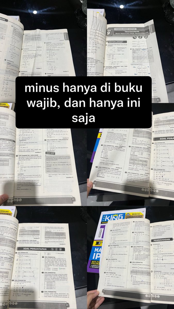 BunnyplanetEX0Z's tweet photo. Preloved Buku TKA SMA guys merk The K1ng 

Kondisi masih bersih, apalagi yg IPS
Belum pernah dikerjakan soal2nya 

Take All lebih murce
Co by Shopee 

#preloved #tka #jualbuku #wtb #wts https://t.co/K93C7QXos4