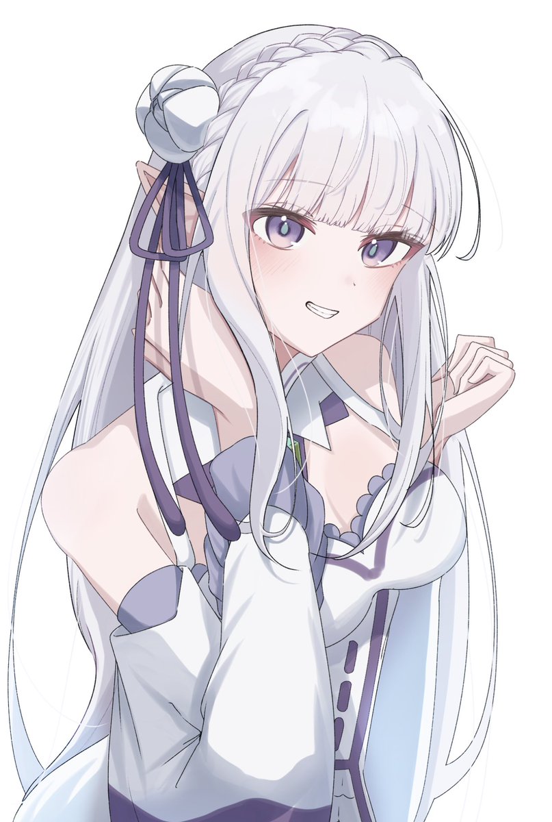 yuna_kr7's tweet photo. エミリア
 #rezero   #illustration https://t.co/2a0iiHoQQ3