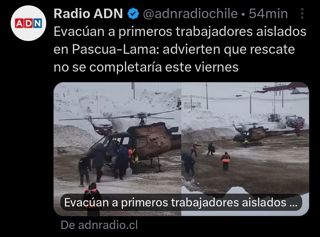 EgregioFu's tweet photo. @WinfriedHempel Quién dice algo de la empresa privada que fué advertida y dejó a sus trabajadores igual en la montaña??😑 https://t.co/ypqqWaWab5