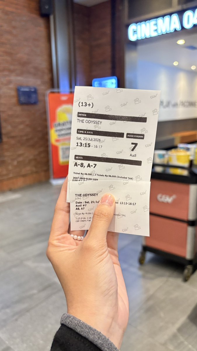 kannyyya's tweet photo. yg mau beli tiket bioskop murmer bisa ke @promobysyndi yall, trusteddddd💯 https://t.co/ipXOm7fBzK