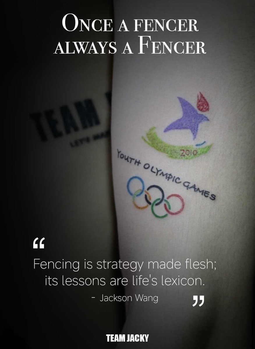 TeamJackyOFC's tweet photo. From sabre to spotlight, he never stops inspiring.🌟
One of the best to ever do it and he’s not done yet.⚔️
@JacksonWang852 
#FIEAmbassadorJacksonWang
#JACKSONWANG https://t.co/Abre6LYBzg