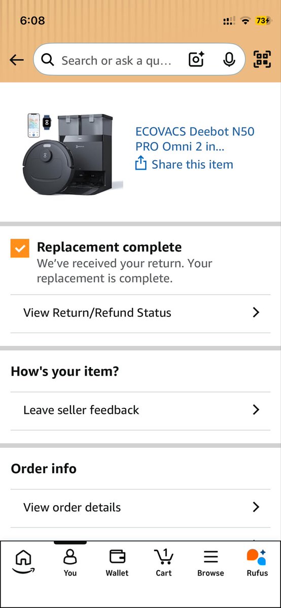 vikas5890's tweet photo. @amazonIN @amazon @JeffBezos You are scamming people. I placed an order on 6th July 2026 on Prime day sale. original scheduled delivery was 13th July 2026, and it was out for delivery in the morning and again in the evening but at around 11:30 pm continued.. https://t.co/hCHz2Jiqk9