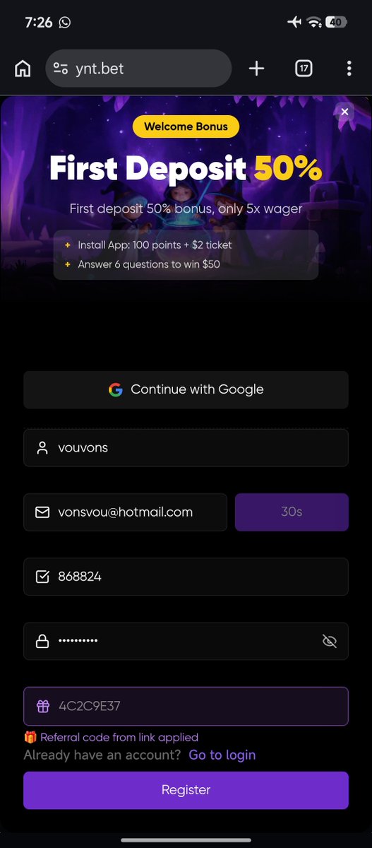 vonschain's tweet photo. @AFCryptoX @Yntbet lucky af

0xcd36bf333fbf00cc2a20a5276c0b34b772f2918fd411efb6085d3aa12faa9033 https://t.co/dWkKFsOZsm