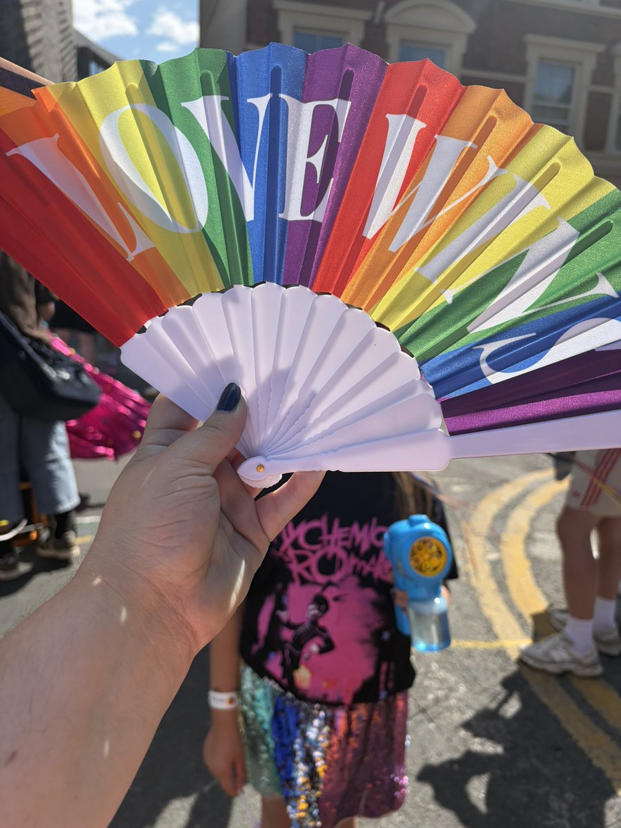 MCFOBR's tweet photo. Take your kid to Pride
Let them be part of the parade
Have them hand out rainbow stickers 
Safely and appropriately answer their questions about leathermen and furries
Make sure they know it’s okay to be whoever they want to be
Support them https://t.co/qDPi1NTJaN