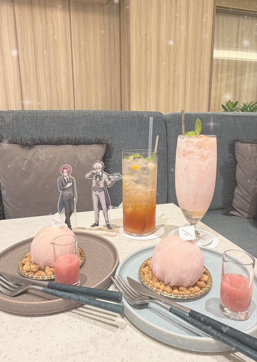 noa_05m's tweet photo. さえぴ執事さんとお凪執事さんにお給仕してもらってきた〜ん❣️🍑 https://t.co/6IZ1WYISvw