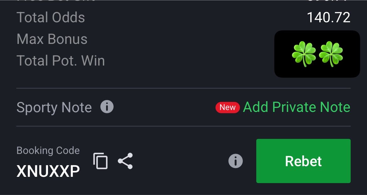 MariblueOGC's tweet photo. Football tips 
140 odds

Goodluck 🍀 https://t.co/ZeSVRNhatr