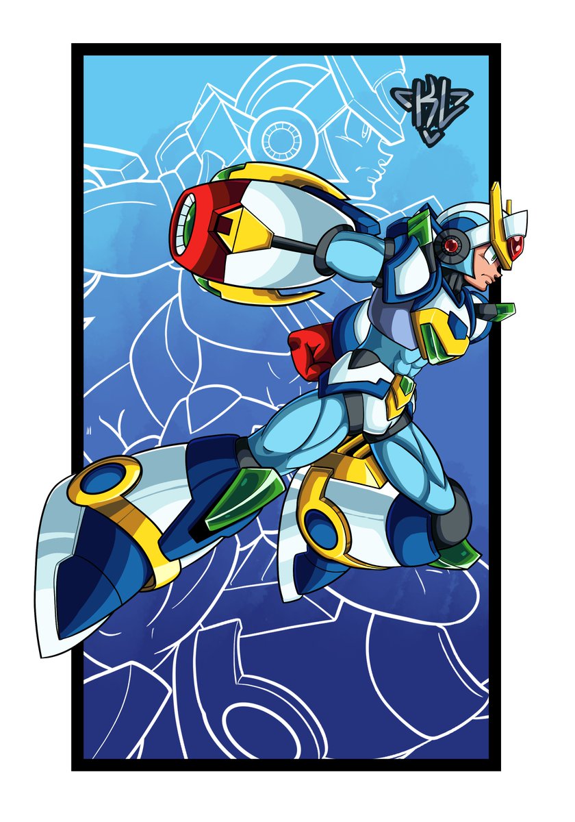 KnightLineArt's tweet photo. Art from this week. #megaman #marvel #capcom https://t.co/LT03mKC0Mn