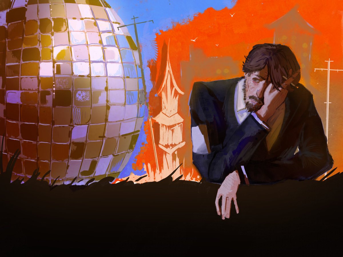 The_Bell_King's tweet photo. #discoelysiumfanart #discoelysium #jeanvicquemare https://t.co/j8tX1rSIv4
