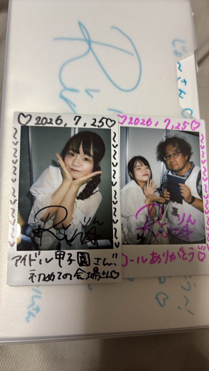 ts741017's tweet photo. アイドル甲子園。特典会場所が屋外だとは全然思わなかった・・・。しかも、扇風機の風が全く届いて無かったから、凛ちゃんの体調が心配・・・。

#ふわふわしろりん https://t.co/YFWEzrfgPr
