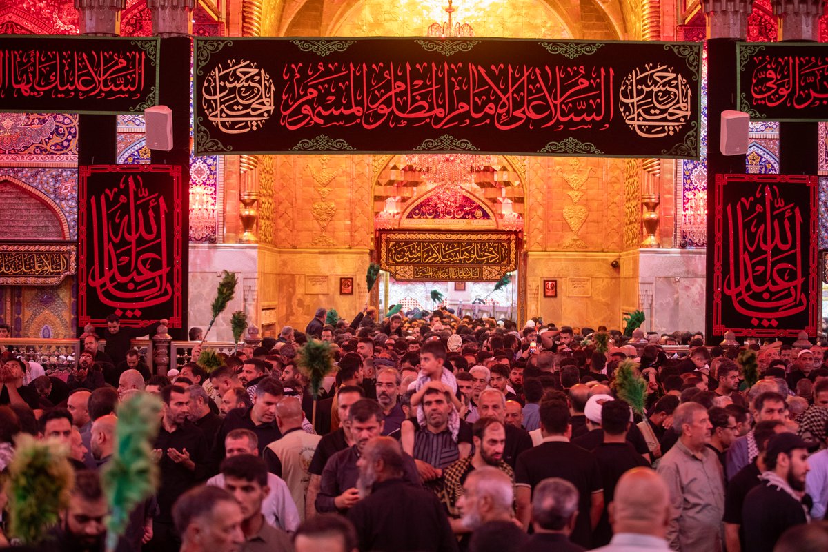 العتبة الحسينية المقدسة tweet media