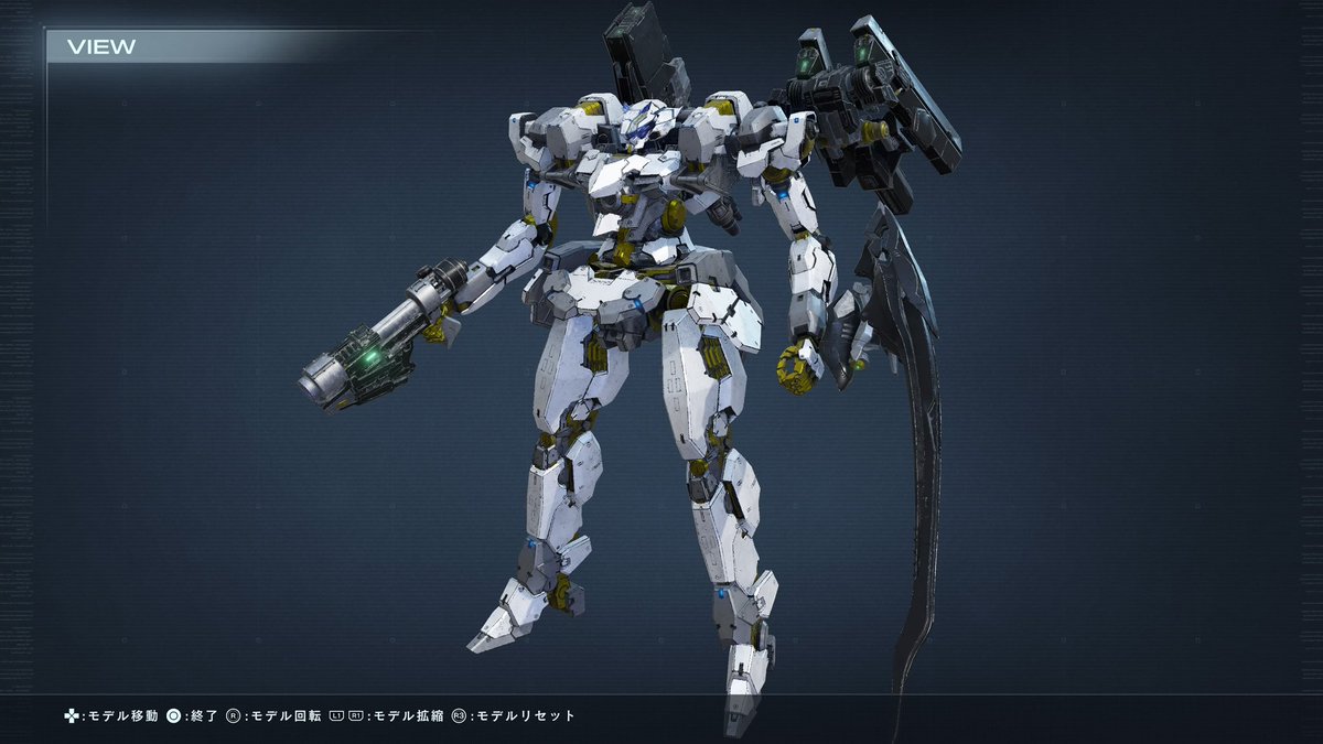 DeDablSeEl's tweet photo. アルバ一式の良さに気づいた
#AC6写真部 #アーマードコア6 https://t.co/V5X4Hnvr4q