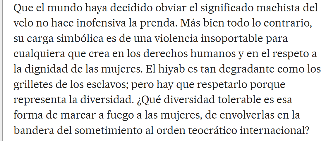 noebah's tweet photo. Gracias #NajatElHachmi por señalar al Patriarcado esté donde esté y por  tu inquebrantable defensa de los derechos de las niñas.
Leed su artículo titulado "Una  niña sexualizada en la final del Mundial".💜🤍💚
https://t.co/GBfRmSN69h https://t.co/P74QNRgx6C