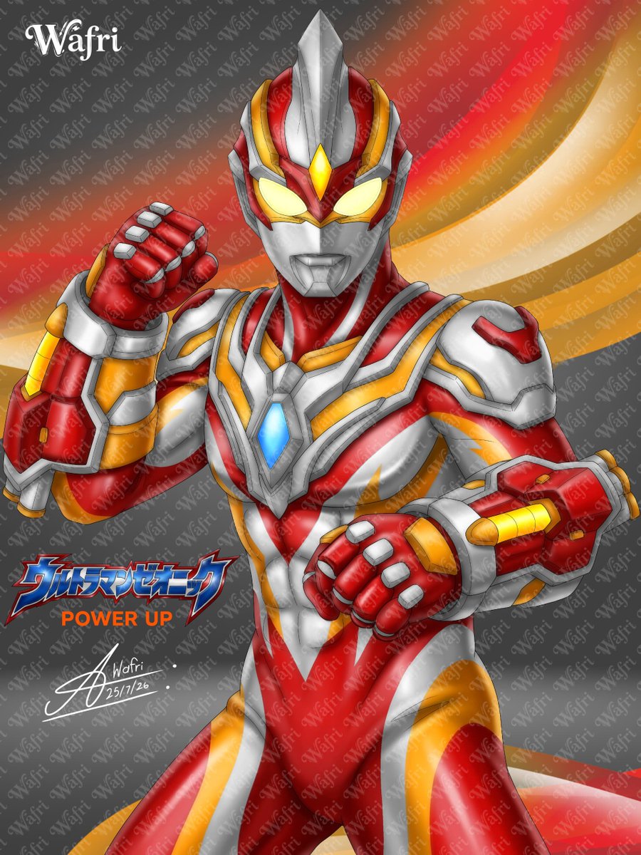 wafeithegoat's tweet photo. Meet Xeonic's strength form! Power Up! 💪🏻 

This form features the Power Gauntlet that can be disattached from his arm and becomes a fist rocket launcher

#ultraman
#oc
#fanmade
#tsuburayaproduction
#tokusatsu https://t.co/Wou88M9nPO