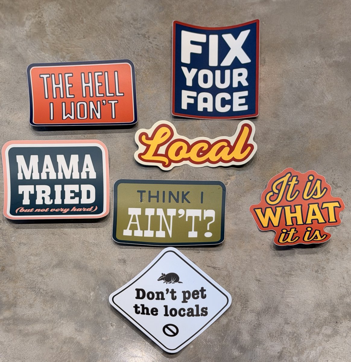 harrys1939's tweet photo. Happy Saturday - We've got new stickers for you! Shop Local & Shop Small 🤠
#sansabatexas #sansabatx #shoptexas #texashillcountry #centraltexas #westernstore https://t.co/nTIOqnAVuW