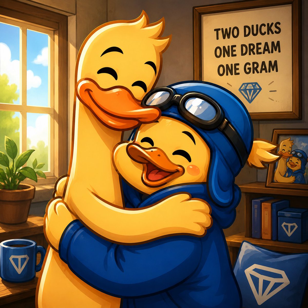 TonyMcTon's tweet photo. Brother @TonUtyacoin doing well for the Ducks. Gram is chain for the Ducks https://t.co/6rAVHX2TAy