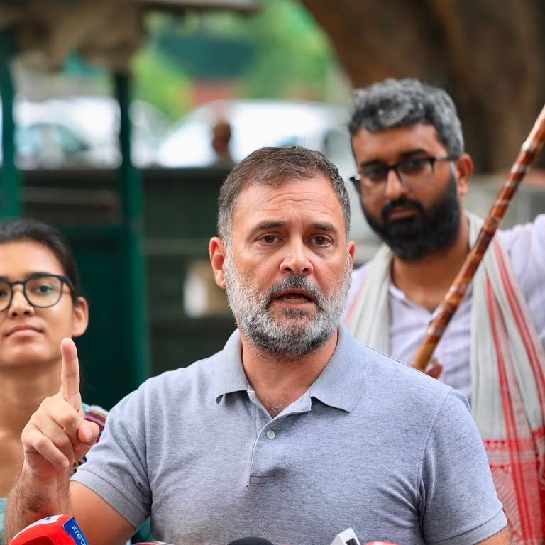 sojijacob_Inc's tweet photo. Rahul Gandhi ji's three non-negotiable demands for India's students:

✅ Sack Dharmendra Pradhan
⏳ Modi's apology
⏳ Accountability for violence against students

One down. Two more to go. https://t.co/aH4Yggqilv