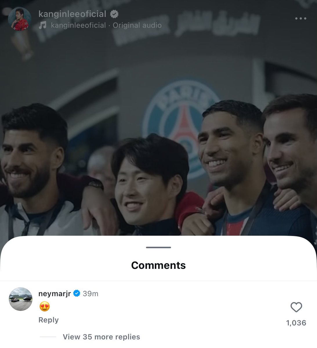 aboutkangin's tweet photo. Neymar X Kang In       longtimenosee 🥹 https://t.co/dVe48WQpdD
