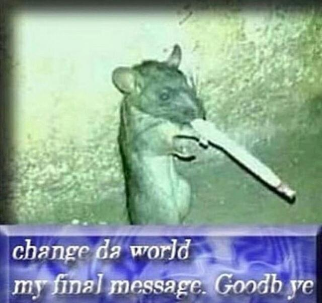 LostMemeArchive's tweet photo. Change Da World... My Final Message (2018) https://t.co/T6MLWGA91o