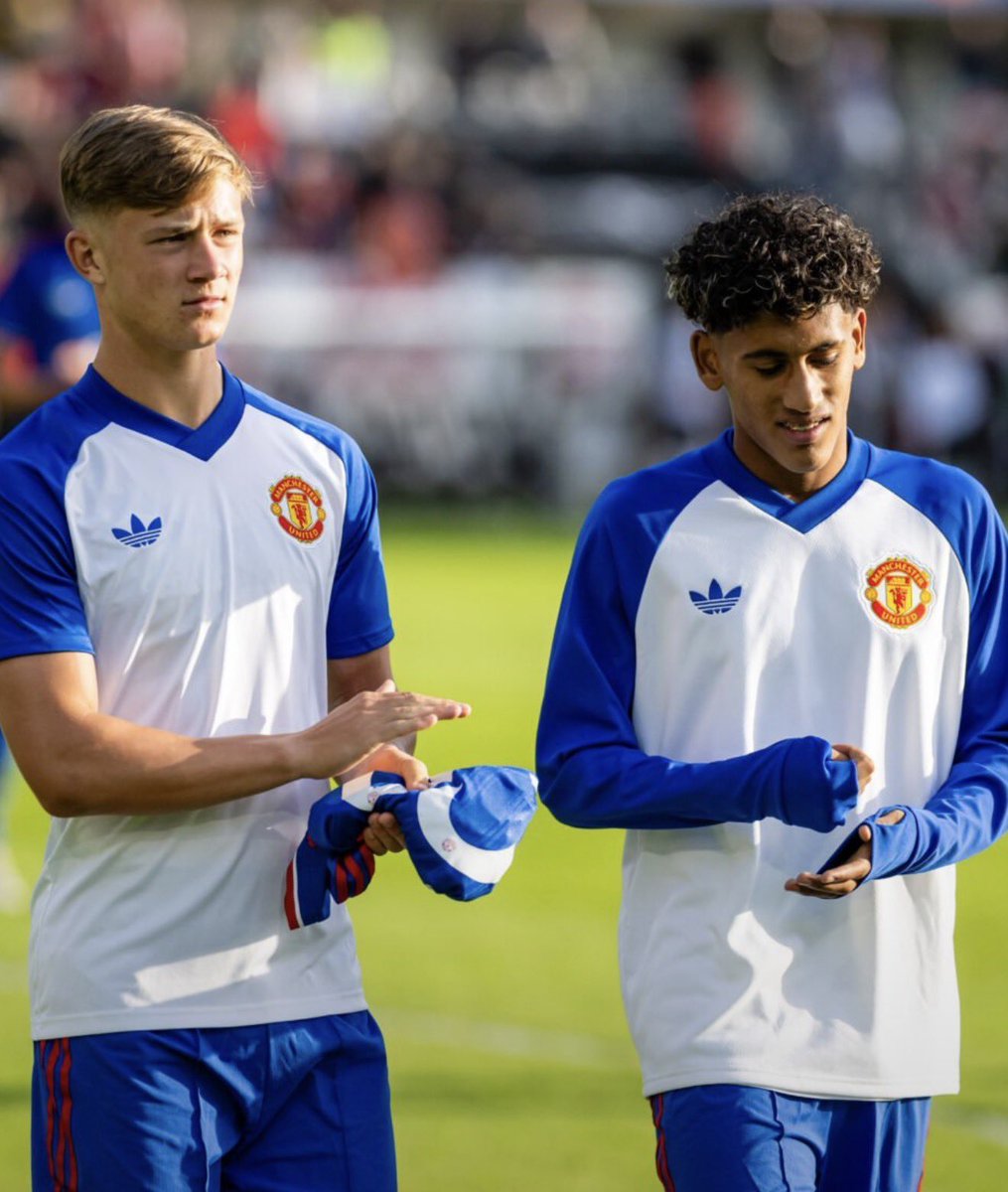FergieStandards's tweet photo. Both JJ Gabriel and Jim Thwaites got valuable minutes in a friendly with the u21s today. JJ Gabriel got a goal and assist in 45 minutes ⚽️🅰️

#MUFC #MUAcademy https://t.co/M1OihCeCBd