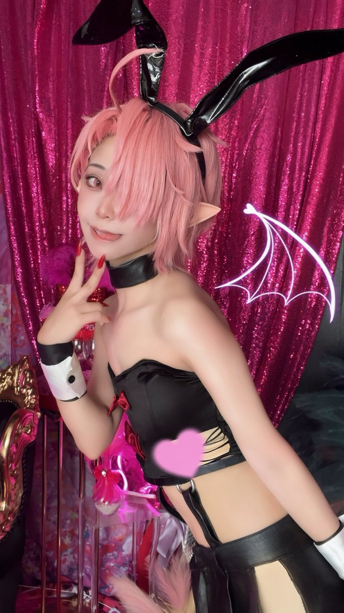 Hiro1014nu's tweet photo. 【Cos＊NU:carnival】

🩷 Aster ♡ Bunny 🖤 https://t.co/RZOcBDdMms