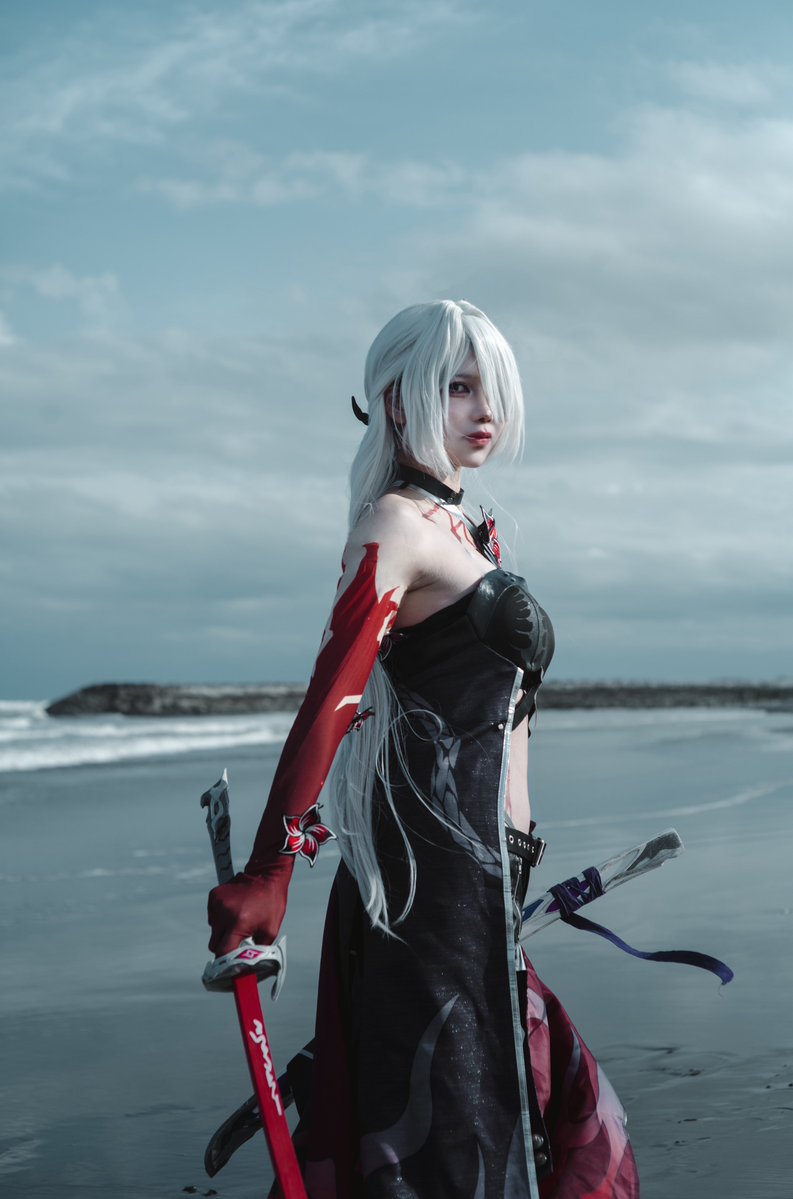 Karubi_29__'s tweet photo. 崩壊:スターレイル／黄泉

#Acheron #HonkaiStarRail https://t.co/ius8IHYgOu