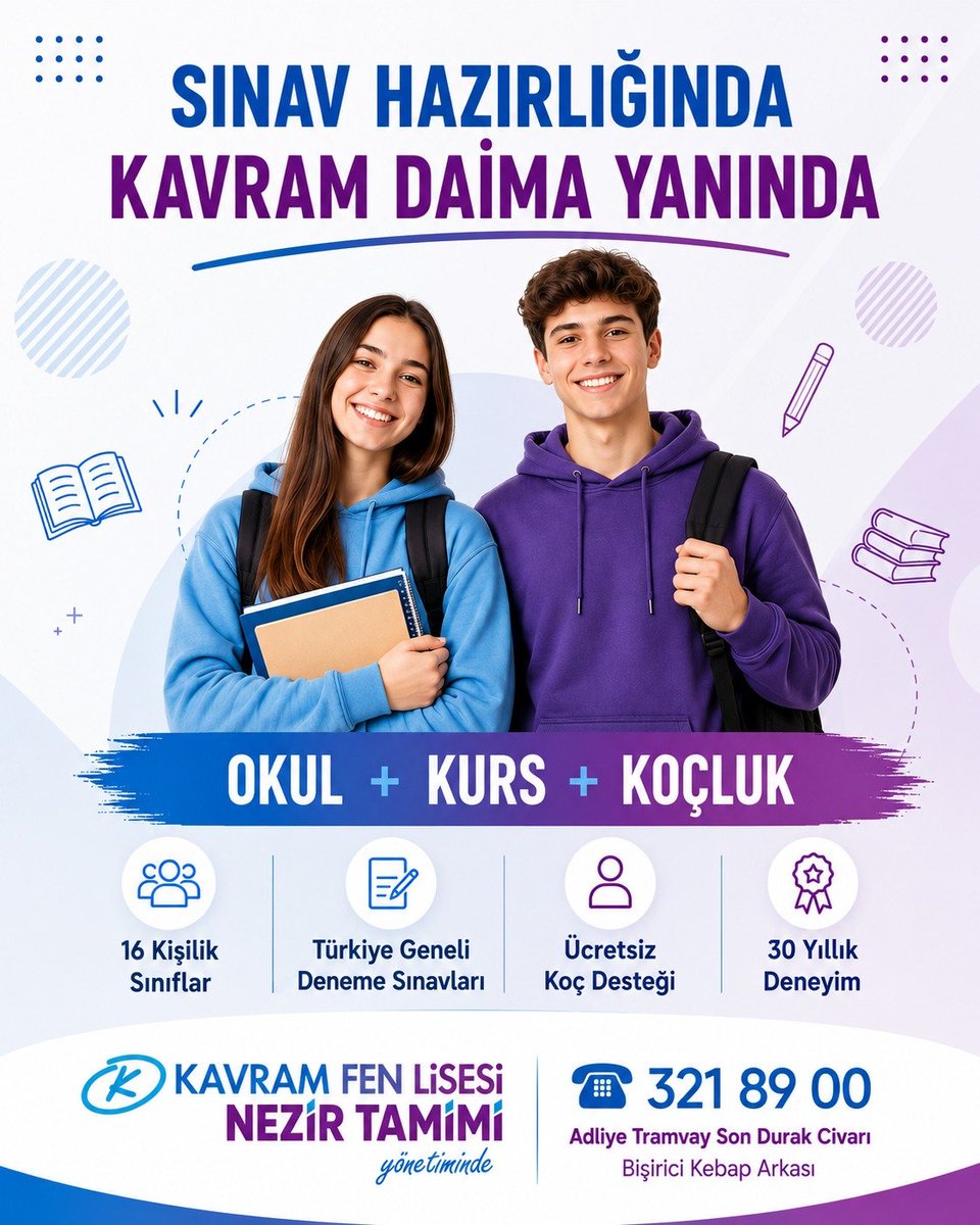 GaziantepKavram's tweet photo. Sınav hazırlığında OKUL+KURS modeliyle yanınızdayız.
#GaziantepKavram
#Gaziantep
#YKS
#ykssonuç 
@Nezirt https://t.co/pBCeVL7UrM