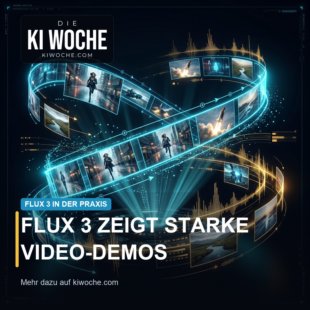 kiwoche's tweet photo. FLUX 3 zeigt in ersten Community-Demos One-Shot-Zeitraffer, Actionszenen, konsistente Referenzfiguren und Lipsync.
https://t.co/2faoCK52rw
#KI #FLUX3 https://t.co/4Oj41XigzB