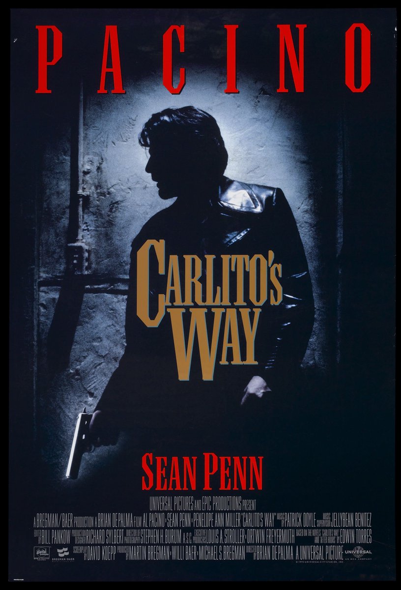 IsTheSameAndrey's tweet photo. Three 90s movies to get to know me:

The Crow (1994)
Carlito's Way (1993)
To Die For (1995) https://t.co/R7ASgXme0m
