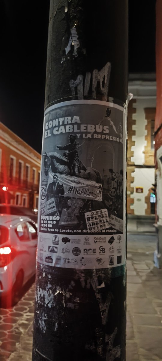 Qu3tzal's tweet photo. Ya es mañana. Marcha contra el cablebus y la represión!! #NoAlCablebus.
La cita es 10:00 AM en el Arco de Loreto.
Merecemos un mejor transporte y merecemos áreas verdes. https://t.co/1M03i85dss