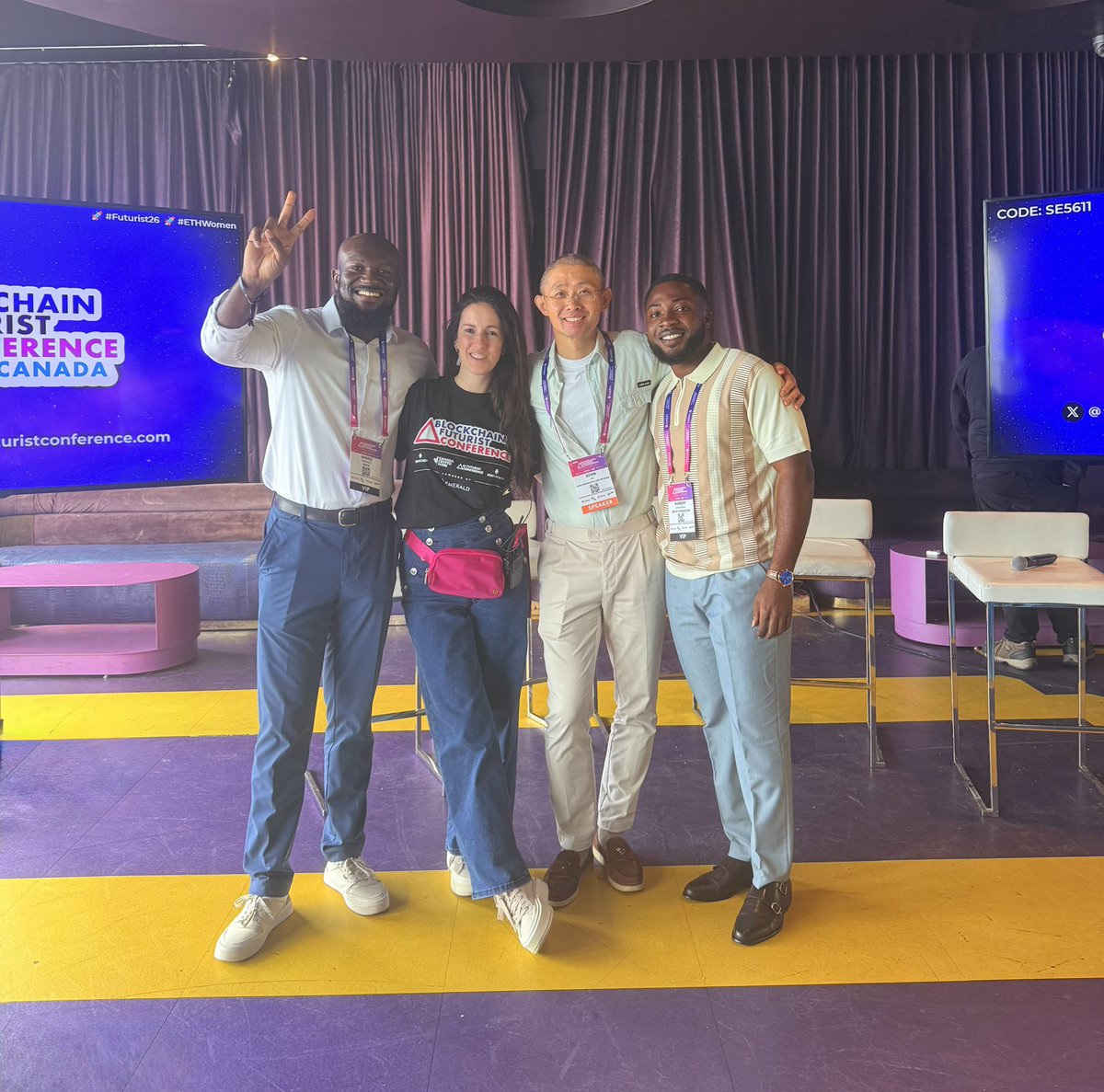 irynachekhova's tweet photo. It was a good Futurist 💞🌿

.@Futurist_conf | @ETH_Toronto | @CanadaCryptoWk https://t.co/ED7Xn1nJAO