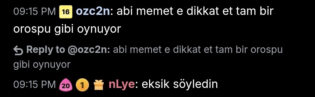 nLyeizim's tweet photo. Kick'te yayın açmadan önce genel evde çalışan yayıncı nLye (Mehmet Karakaş)'ın Falconn2k'nın yayınında söylediği sözler dikkat çekti. Eksik olan kelimeyi biz bulamadık ama belkide kendisi söylemek ister 

https://t.co/uUlUg96yLW https://t.co/qZv39sTaCA