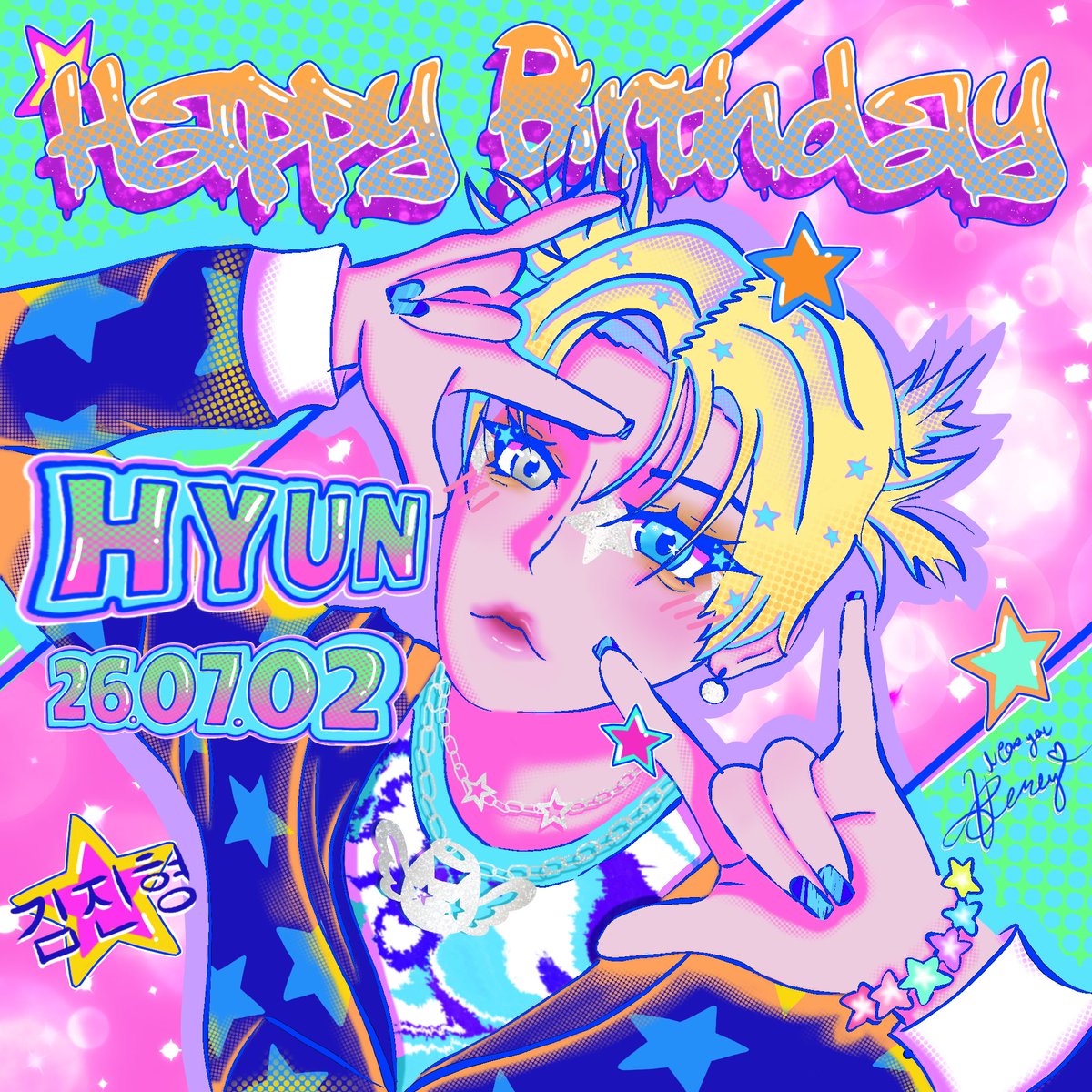shineeechan's tweet photo. happiest birthday to our most gorgeous diva!! 💙

#HAPPY_HYUN_DAY #XLOV #HYUN #XLOVFanart https://t.co/dZqnE2j7P9
