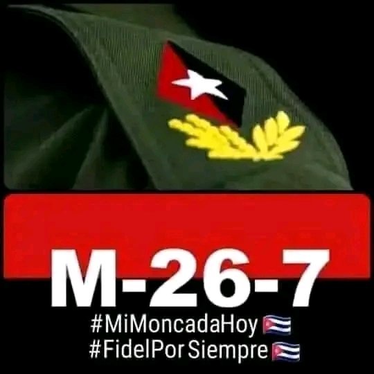 idael72's tweet photo. Nuestro Moncada es hoy , nos inspira su legado histórico que jamás será olvidado. 
#PinarEn26 https://t.co/BYIGnbIlVi
