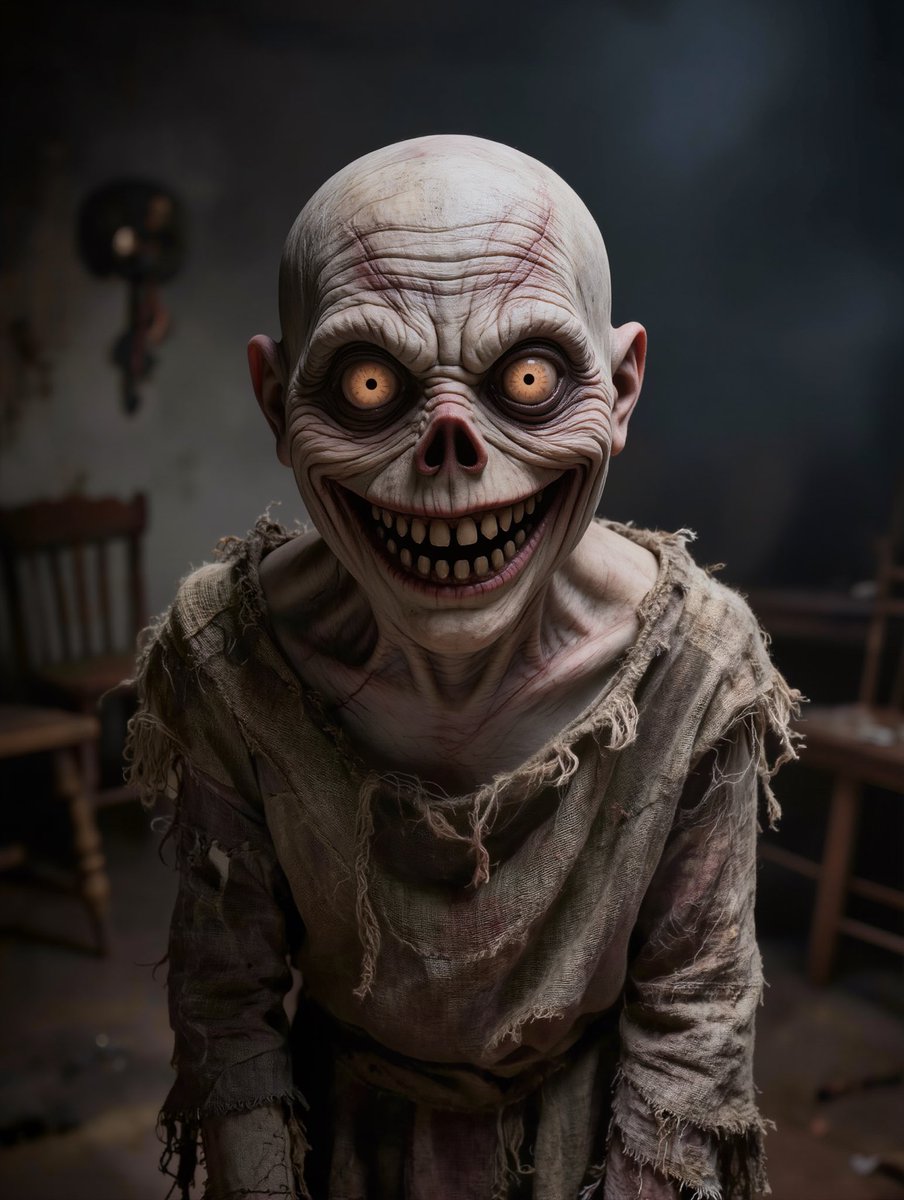 wadulisidoya's tweet photo. Smiles In Shadows
Forced to smile as a tortured orphan, his cheeks tore frozen in a perpetual grin. Now he crawls under beds, carving identical smiles into sleeping faces before taking their lives.
#nightmarefuel #creepypasta #digitalhorror #horrorcommunity #macabre https://t.co/p7UYZPMgwE