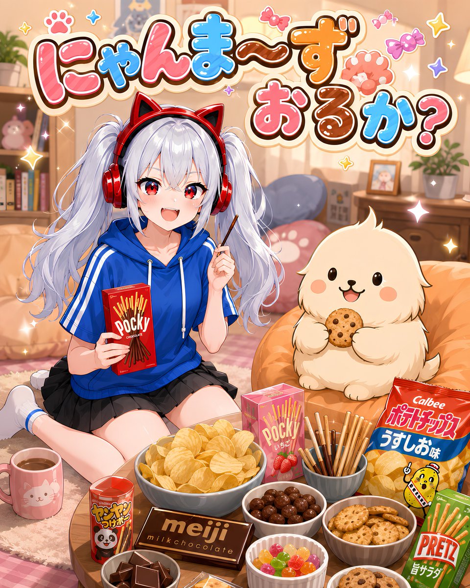 にゃんま～ずのみんな、おるか～？😻✨ おったら、いつでもゆるっと