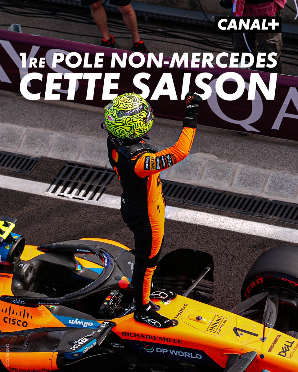 CanalplusF1's tweet photo. Il aura fallu 11 séances de qualifications pour détrôner Mercedes cette saison 💥

#HungarianGP #F1 https://t.co/gxfZB6aJkR