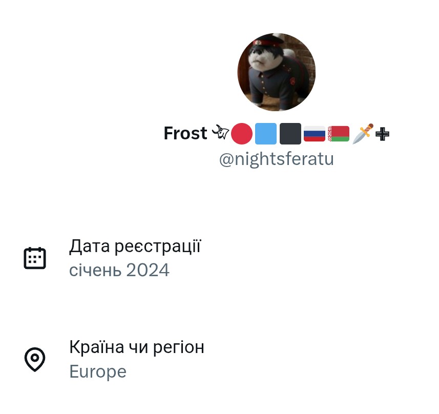 XBenomen's tweet photo. @KY4M1STRETVRNED definitely not moms little pro-russian rebel european kid🥹

https://t.co/pRxpuvmasg https://t.co/E8EbVtTbFc